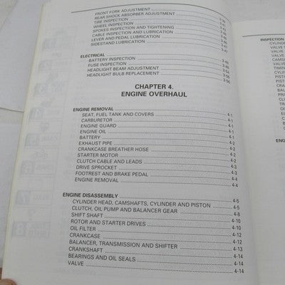 Yamaha OEM 1999 TTR250L(C) Service Manual LIT-11616-12-57 5GF-28197-E0