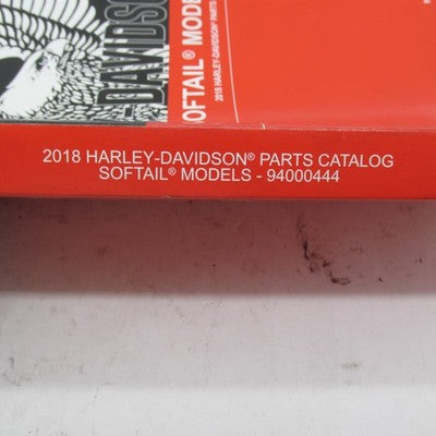 Harley Davidson Official Factory 2018 Softail Models Parts Catalog 940