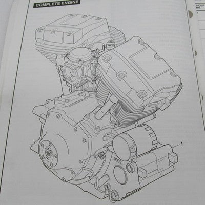 Harley-Davidson OEM Official 2000 Factory Softail Models Parts Catalog