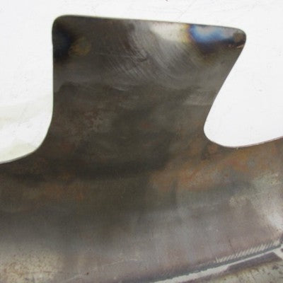 Custom Harley Davidson 5-5/8" Raw Steel Unpainted Front Fender