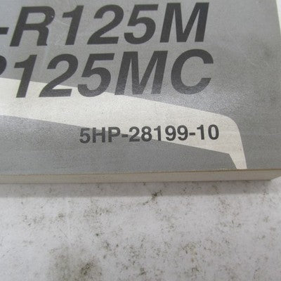 Yamaha OEM Service Manual TT-R125M/TT-125MC LIT-11626-13-47 5HP-28199-