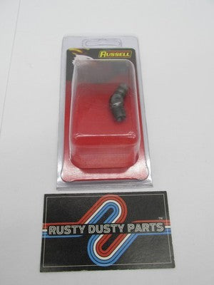 RUSSELL NOS #3 Male Fitting - 1/8" NPT - 45 - Black R42933B #1742-0007
