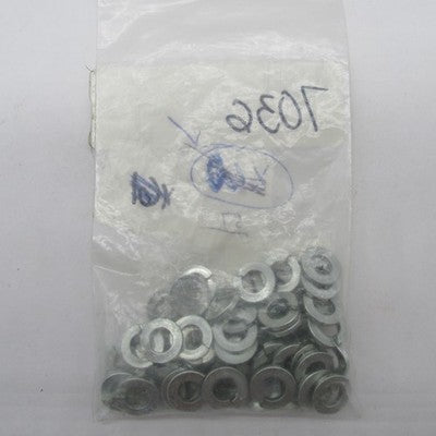 Lot of 56 Harley Davidson OEM NOS Zinc Split Washers 1/4" 7036