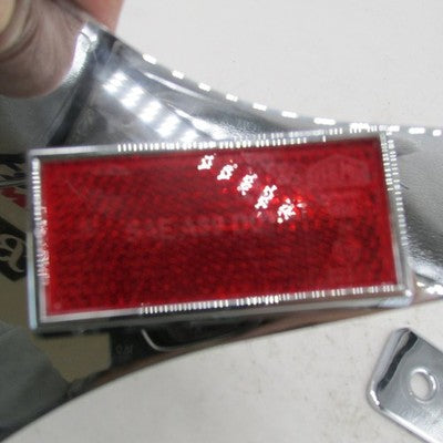 Pair Harley OEM Chrome Rigid Sissy Bar Mount Brackets 00+ FLSTC FLSTS
