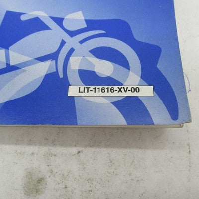 Yamaha OEM XVS650K(C) XVS650AK(C) Service Manual LIT-11616-11-16 LIT-1