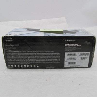 JBL Apex 4-Channel Powersports Amplifier 45W x 4 Class D PA454 *Damage