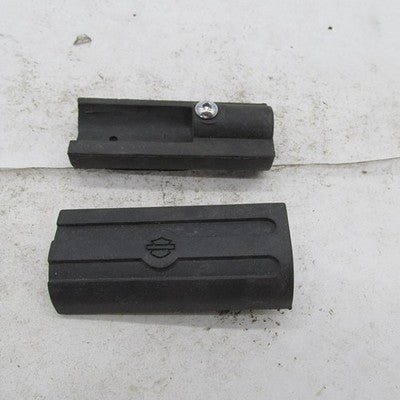 Harley Davidson OEM Pair Left & Right Rubber Inserts Footpeg Bar Shiel