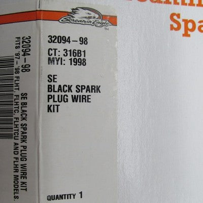 Screamin Eagle Harley Spark Plug Wire Kit 95-98 FLHT FLHTC FLHTCU FLH