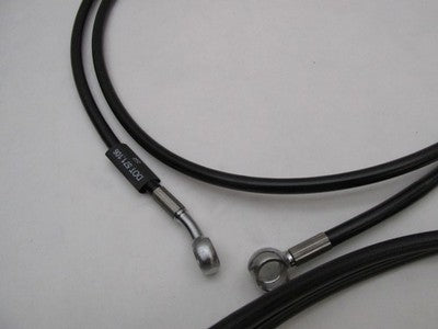 LA Choppers *INCOMPLETE* 17-19 FL 12-14" Handlebar Brakeline Kit Black