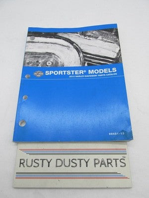 Harley-Davidson Official Factory 2013 Sportster Models Parts Catalog 9