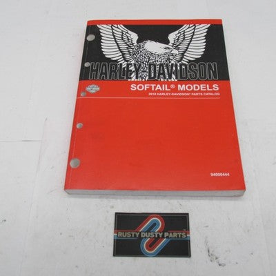 Harley Davidson Official Factory 2018 Softail Models Parts Catalog 940