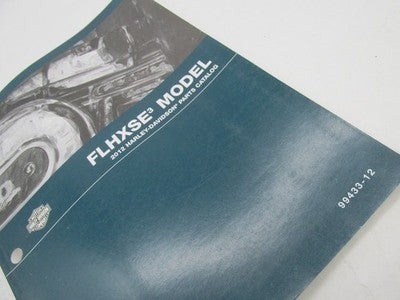 Harley Davidson Official Factory 2012 FLHXSE3 Models Parts Catalog 994