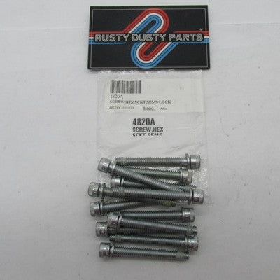 Lot of 12 Harley-Davidson OEM NOS 1/4"-20 x 2" Hex Socket Head Screws