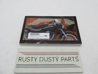 Harley Davidson 2001 Official Factory Dyna Models Owner's Manual 99467