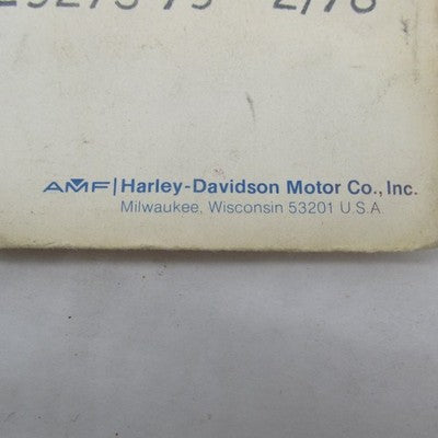 Harley OEM NOS 79-82 Sportster 1000cc Ham Can Air Cleaner Insert 29273
