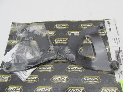 Memphis Shades Harley 06+ FXDWG Plate for Road Warrior Fairing Black M