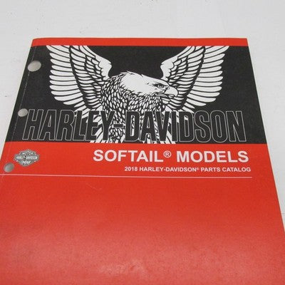 Harley Davidson Official Factory 2018 Softail Models Parts Catalog 940