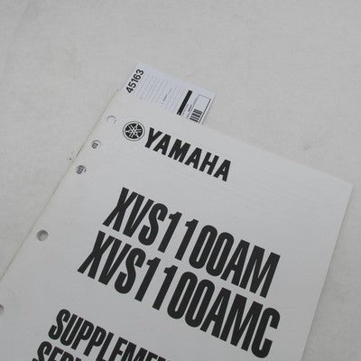 Yamaha XVS1100AM XVS1100AMC Supplementary Service Manual LIT-11616-13-