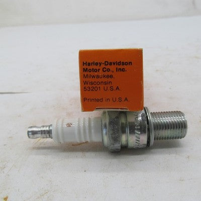 Pair of Harley Davidson Genuine NOS Aermacchi No. 8 Spark Plug 32301-6