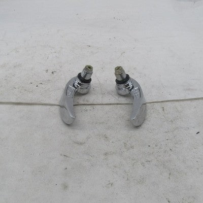 Pair of Harley OEM 14-23 Touring Chrome Saddlebag Latches 90200902 902