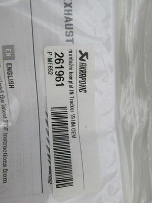 Indian Akrapovic NEW FTR 1200 High Mount Exhaust Slip-On Mufflers 2883