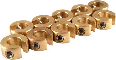 NO-MAR Wheel Weights .25OZ 10pk WT-SPK10BR-25