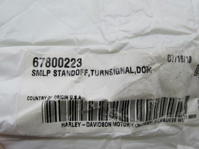 Harley Davidson Genuine OEM NOS Turn Signal SMLP Standoff, Rear 678002