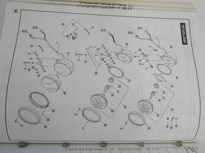 Harley-Davidson Official Factory 1997 Softail Model Parts Catalog 99455-97