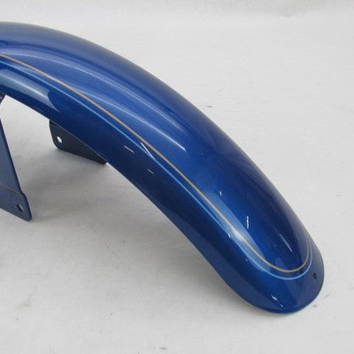 Harley OEM 1996 Dyna FXDL Front Fender States Blue Pearl Pinstripe 589