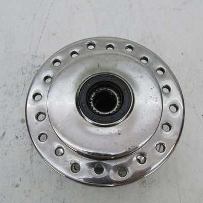 Harley OEM Chrome Front Wheel Hub Sportster Dyna Glide FX FXR 77-84 43
