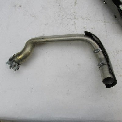 Set of Harley OEM Stock 17-24 CVO Scorched Chrome Mufflers w/ Crossove
