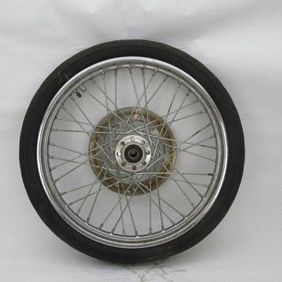 Harley OEM 21x2.15x3/4" Laced Front Wheel Single Disc Rotor 43557-00 4