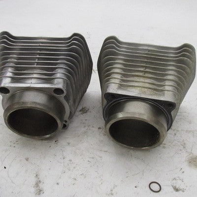 Pair of Harley Davidson OEM Stock XL 883 2.96" Bore Cylinder Jugs & Pi