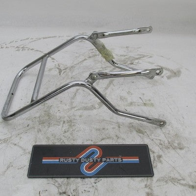 NOS Vintage Harley Aermacchi Chrome Luggage Rack Rear Fender Mount 18x