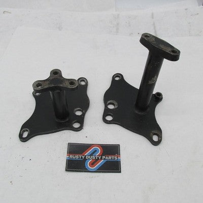 Pair of Harley OEM Forward Control Mount Adapter Brackets Sportster Ir