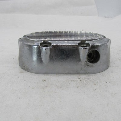Harley Davidson OEM Chrome Ribbed 5 Speed Transmission Side Cover 87-9
