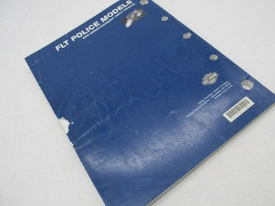 Harley-Davidson Official Factory 2006 FLT Police Models Parts Catalog