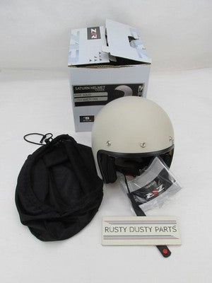 NOS Z1R Saturn SV Motorcycle Helmet - Matte Tan - Small 0104-2271