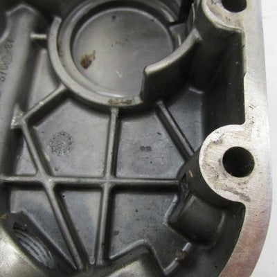 Harley Davidson OEM Chrome Ribbed 5 Speed Transmission Side Cover 87-9