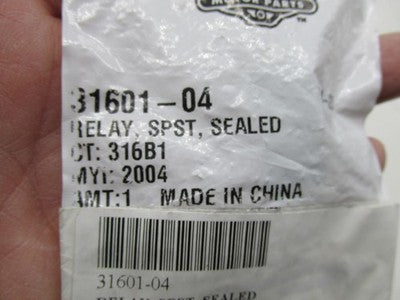 Harley Davidson Genuine NOS Relay 31601-04