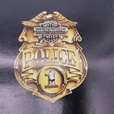 Vintage Harley Davidson 1981 AMF Police Motorcycles Brochure