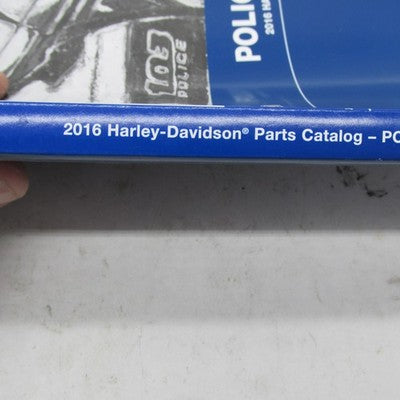 Harley-Davidson Official Factory 2016 Police Models Parts Catalog 9954