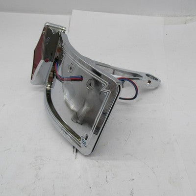HD Drag Specialties Tail Light Side Mount Diamond Curved 00-07 Softail