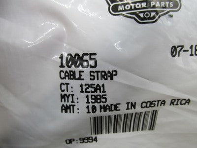 Lot of 7 Harley-Davidson OEM NOS Cable Tie Straps 10065