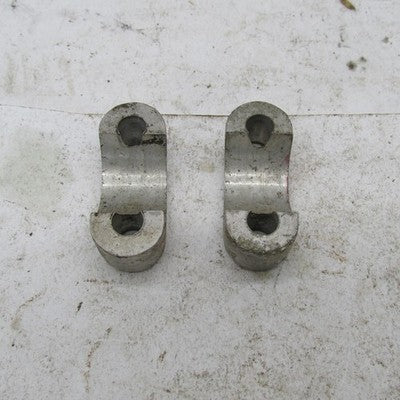Pair of Vintage Betor Genuine  Handlebar Mounts Clamps Bars Triumph BS