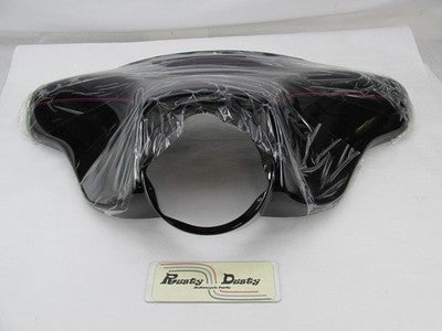 Harley Davidson Genuine NOS Black w/ Red Pin Batwing Fairing 58231-07C