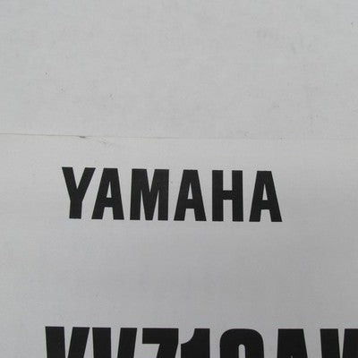 Yamaha XVZ13AK XVZ13AK(C) Supplementary Service Manual # LIT-11616-11-