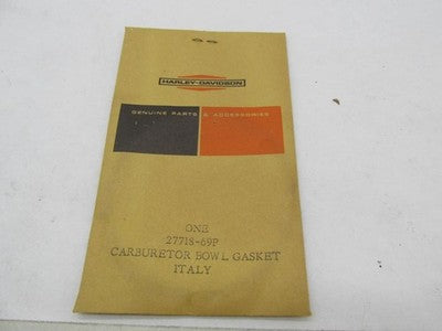 Harley-Davidson Genuine NOS Bowl Gasket Sprint 27718-69P