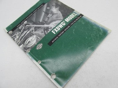 Harley-Davidson official Factory 2002 FXDWG3 Models Parts Catalog 9943