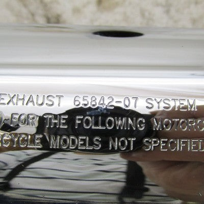 Harley Davidson OEM Stock Chrome Exhaust Muffler 2007-2011 Softail 658